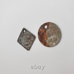 Original WWII WW2 German Junkers Heinkel Luftwaffe plane engine tag Oranienburg