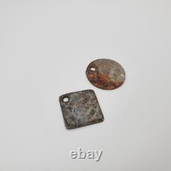 Original WWII WW2 German Junkers Heinkel Luftwaffe plane engine tag Oranienburg