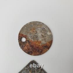 Original WWII WW2 German Junkers Heinkel Luftwaffe plane engine tag Oranienburg