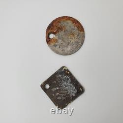 Original WWII WW2 German Junkers Heinkel Luftwaffe plane engine tag Oranienburg