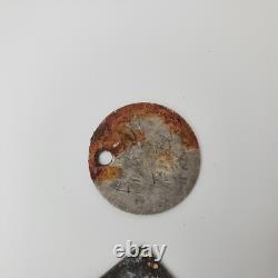 Original WWII WW2 German Junkers Heinkel Luftwaffe plane engine tag Oranienburg