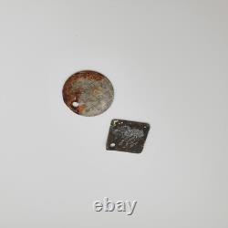 Original WWII WW2 German Junkers Heinkel Luftwaffe plane engine tag Oranienburg