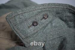 Original WWII WW2 German M40 Heer Army Wool Greatcoat Uniform