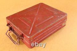 Original WWII WW2 German Military Tin Box Granatwerfer 8 cm Mortar Marked 1941