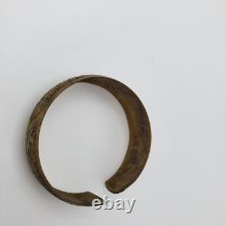 Original WWII WW2 German Nurnberg congress Edelweiss metal jewelery brass ring