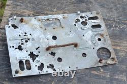 Original WWII WW2 German Panzer Tank Armor radio panel 14 PZ. 10 Div