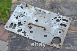 Original WWII WW2 German Panzer Tank Armor radio panel 14 PZ. 10 Div