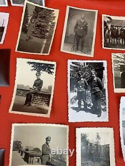 Original WWII/WW2 German Soldiers Album HUGE Wehrmatch Officer