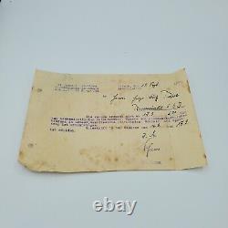 Original WWII WW2 German Wehrmacht Infantry medical document letter volunteer