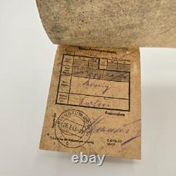 Original WWII WW2 German document Berlin Military Hospital radio soldier leader