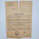 Original WWII WW2 German police air protection document letter militaria antique