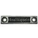 Original WWII WW2 German rail train warning signal equipment plate Reichsbahn