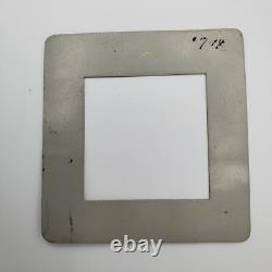 Original WWII WW2 German ruler Map template Distance Tool Artillery Planzeiger