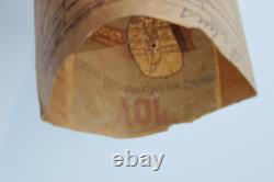 Original WWII WW2 German train rail Reichsbahn official paycheck envelope art