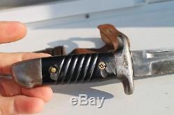 Original WWII WW2 Old German Military Knife For Bulgarian Army NCO