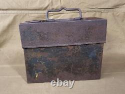 Original WWII WW2 Relic German MG-13 Ammo Box / Case