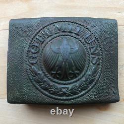 Original Weimar Republic GOTT MIT UNS German Belt Buckle WW1 WWI WWII WW2