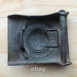 Original Weimar Republic GOTT MIT UNS German Belt Buckle WW1 WWI WWII WW2