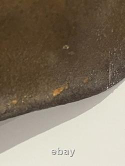Original World War 1 German Steel Helmet in Relic condition repurposed in WW2