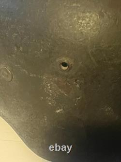 Original World War 2 German M40 steel helmet in good condition