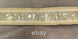 Original Ww2 German Afrikakorps Cuff Title