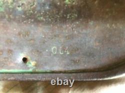 Original Ww2 German Army M40 Steel Helmet Stamped. Ardennes Find