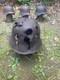 Original Ww2 German Bad Day M42 Helmet + Helmet Holder (gasmask Canister)