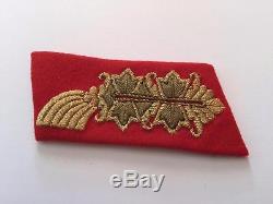 Original Ww2 German General's Rank Collar Tab, Mint