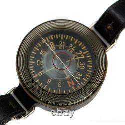 Original Ww2 German Luftwaffe Pilots Kadlec Ak39 Navigation Wrist Compass