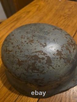 Original Ww2 German M35 Et64 1116 Helmet