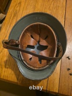 Original Ww2 German M35 Et64 1116 Helmet