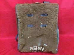 Original Ww2 German Ponny Bag Pack Leather Rucksak M37 Field Tornister Bagpack