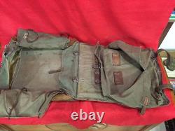 Original Ww2 German Ponny Bag Pack Leather Rucksak M37 Field Tornister Bagpack