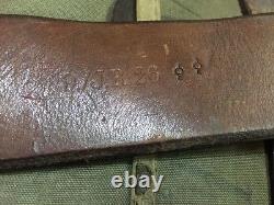 Original Ww2 German Ponny Bag Pack Leather Rucksak M37 Field Tornister Bagpack