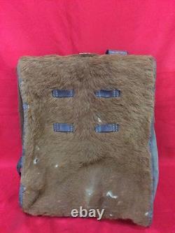 Original Ww2 German Ponny Bag Pack Leather Rucksak M37 Field Tornister Bagpack