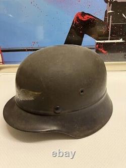 Original Ww2 German Stahlhelm Luftschutz M40 Helmet