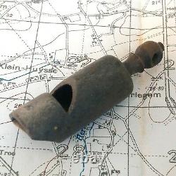 Original Ww2 German Trench Whistle Wwii Army Military Germany Second World War