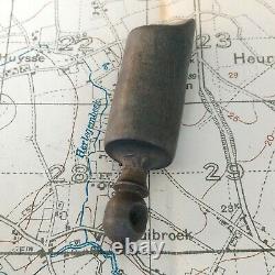 Original Ww2 German Trench Whistle Wwii Army Military Germany Second World War