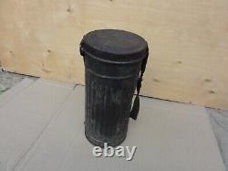 Original Ww2 Wwii German Gas Mask Canister Wehrmacht 1939