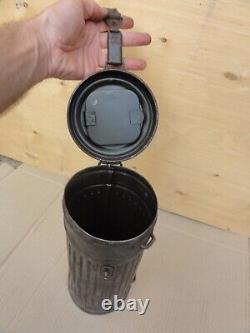 Original Ww2 Wwii German Gas Mask Canister Wehrmacht 1939