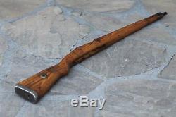 Original Wwii German Army Wooden Rifle Stock For Mauser K98. German Marking. 2