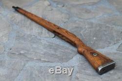 Original Wwii German Army Wooden Rifle Stock For Mauser K98. German Marking. 2