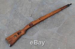 Original Wwii German Army Wooden Rifle Stock For Mauser K98. German Marking. 2