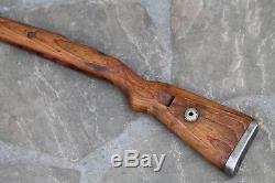 Original Wwii German Army Wooden Rifle Stock For Mauser K98. German Marking. 4