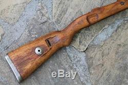 Original Wwii German Army Wooden Rifle Stock For Mauser K98. German Marking. A