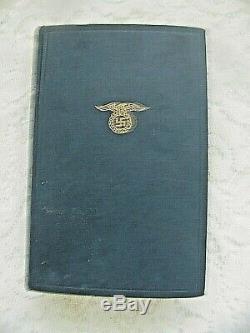 Original Wwii Ww2 Original German Book 1933 Adolf Hitler My Fight Hardcover