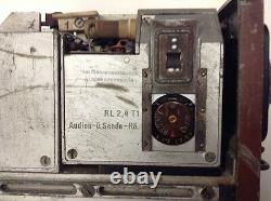 Original but incomplete WWII German Feld Fu F radio