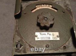 Original but incomplete WWII German Torn Fu G radio