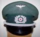 Original german WW2 military army forestry visor cap Wehrmacht Heer hat