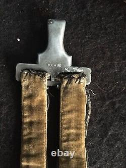 Original german ww2 Luftwaffe Officer dagger hanger gold wash